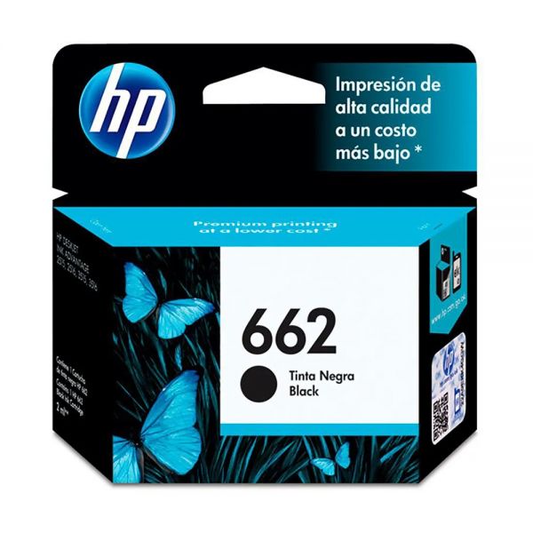 Cartucho De Tinta Hp 662 Cz103Al - Preto