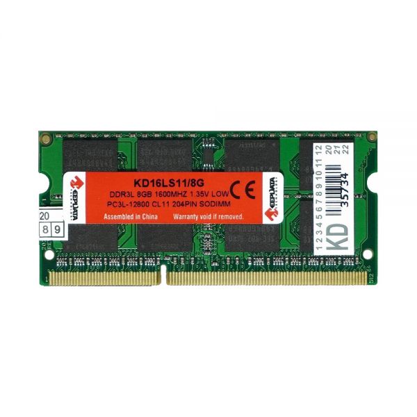 Memória Ram Ddr3L So-Dimm Keepdata 1600 Mhz 8 Gb Kd16Ls11/8G