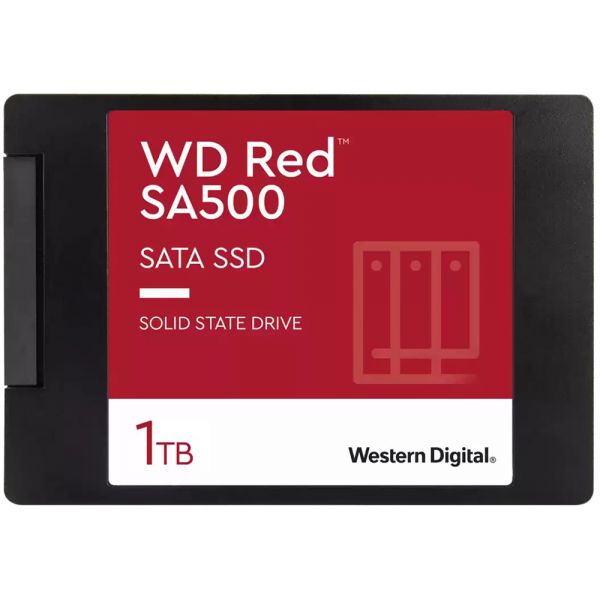 Ssd 2.5" Western Digital Red Sa500 Nas Sata 560-530 Mb/S 1 Tb (Wds100T1R0A)