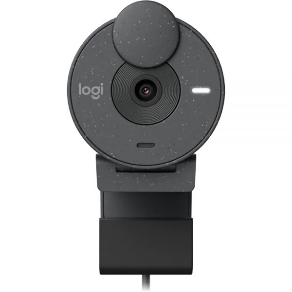 Webcam Logitech Brio 300 Full Hd - Grafite (960-001413)