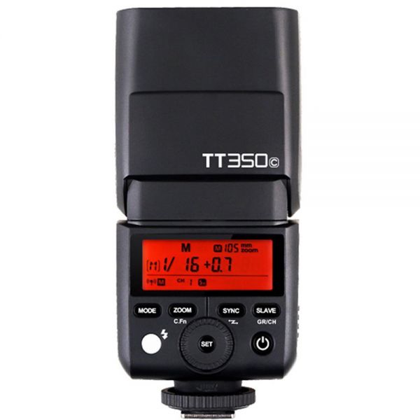 Flash Godox Tt350 Para Canon - Preto