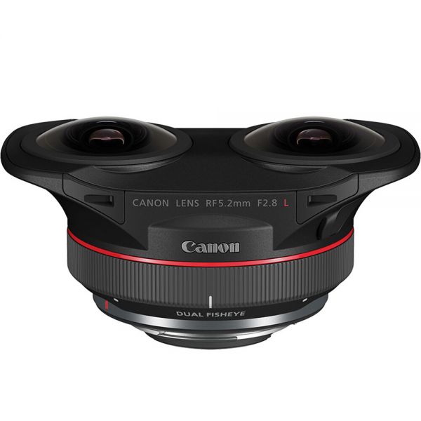 Lente Canon Rf 5.2Mm F/2.8L Dual Fisheye 3D Vr