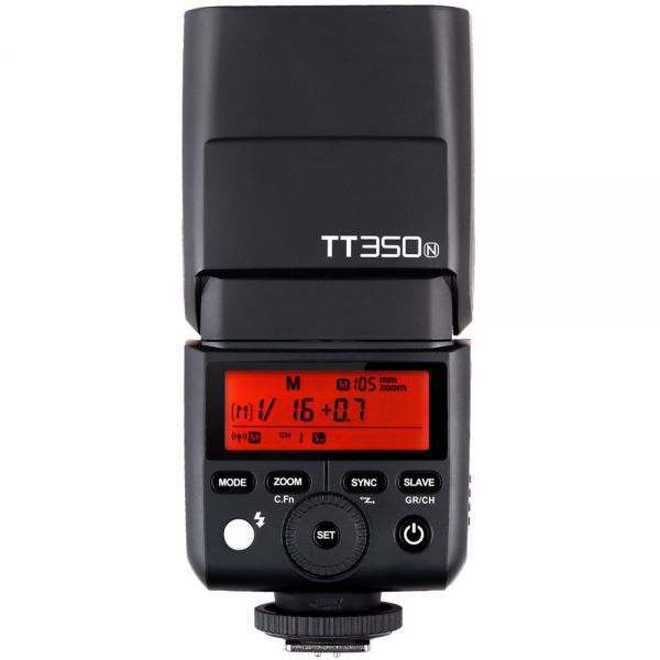 Flash Godox Tt350 Para Nikon - Preto