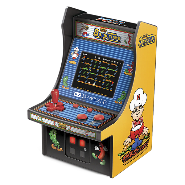 Console My Arcade Burgertime Micro Player - Amarelo (Dgunl-3203)