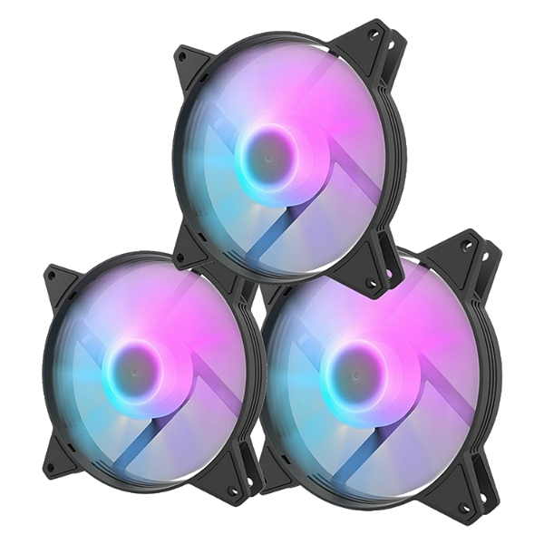 Fan Ventilador Aigo Darkflash C6Ms 3 Em 1 - Preto