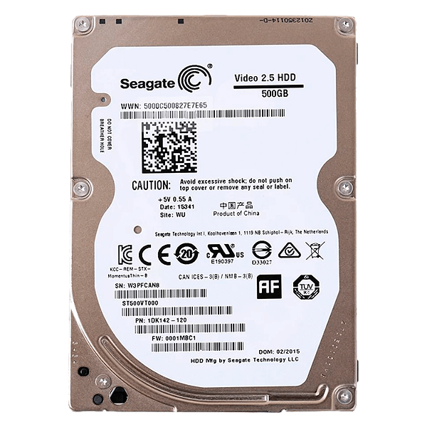 Hd Para Notebook Seagate Pull Sata3 500Gb / 2.5" / 32Mb / 5400Rpm - St500Vt000