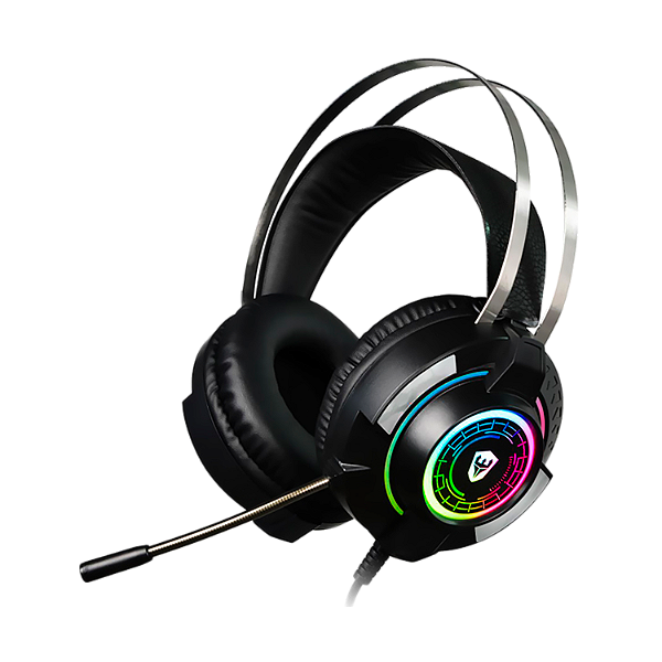 Headset Gamer Satellite Gh-550 / Rgb / Usb - Preto