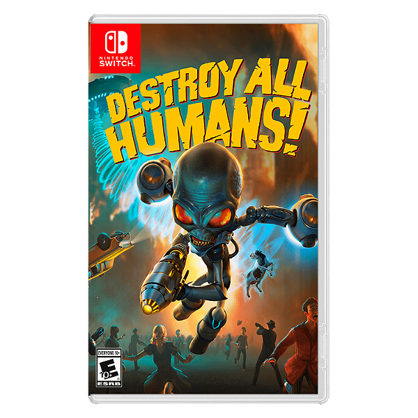 Jogo Destroy All Humans Para Nintendo Switch