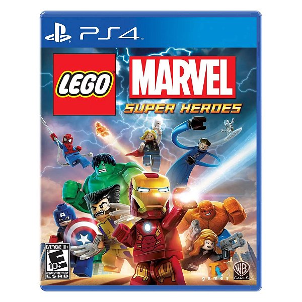 Jogo Lego Marvel Super Heroes Ps4