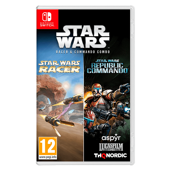 Jogo Star Wars Racer & Commando Combo Para Nintendo Switch