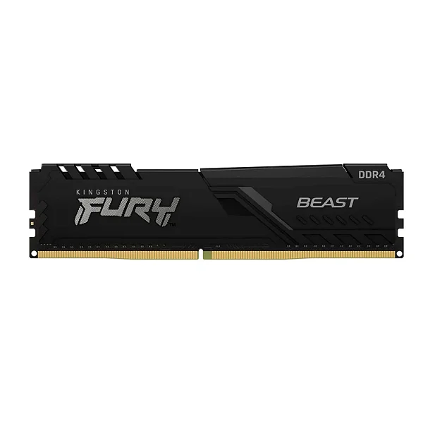 Memória Kingston Fury Beast Ddr4 16Gb 3600 - Black Kf436C18Bb/16