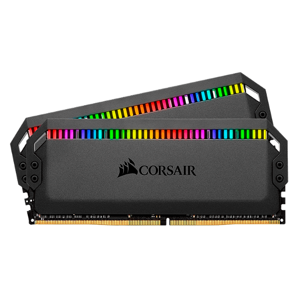 Memória Ram Corsair Dominator Platinum Rgb (2X8Gb) / Ddr4 / 3200Mhz - (Cmt16Gx4M2E3200C16)