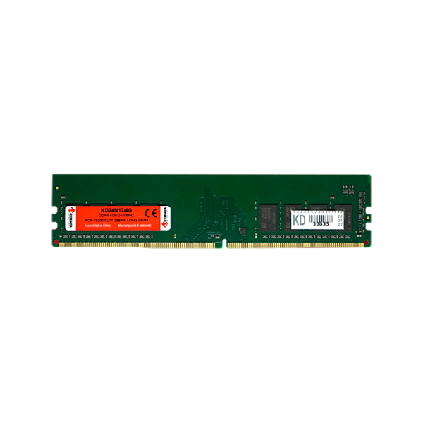 Memória Ram Keepdata 4Gb / Ddr4 / 1X4Gb / 2400Mhz - (Kd24N17/4G)