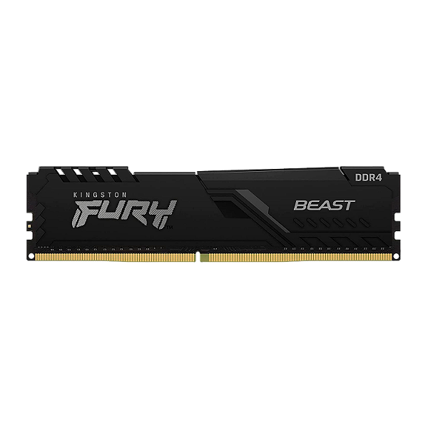 Memória Ram Kingston Beast Fury 8Gb / Ddr4 / 2666Mhz - Preto (Kf426C16Bb/8)