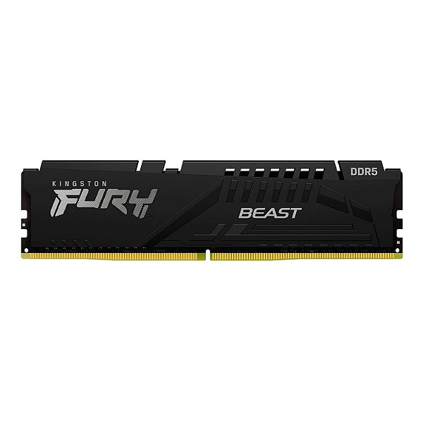 Memória Ram Kingston Fury Beast 8Gb / Ddr5 / 5600 Mhz - Preto (Kf556C40Bb-8)