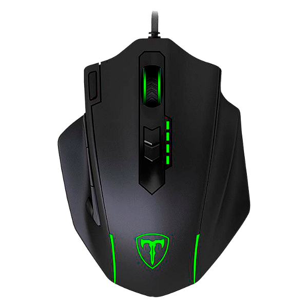Mouse T-Dagger Major Gaming Com Fio / 8000Dpi - Preto (Ttgm-303)