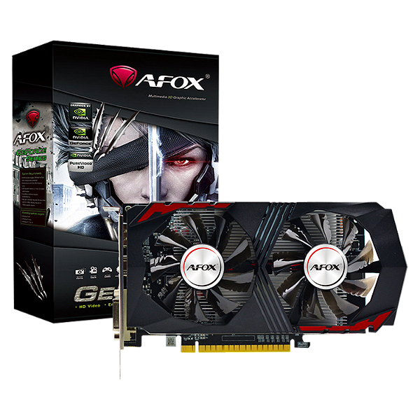 Placa De Vídeo Afox Gtx-1050Ti 4Gb Gddr5 128 Bits