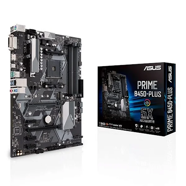 Placa Mãe Asus Prime B450-Plus / Soquete Am4 / Ddr4