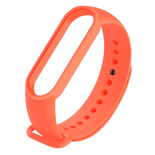 Pulseira De Silicone Xiaomi Para Smart Band 7 - Laranja
