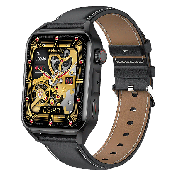 Relógio Smartwatch Blulory Glifo Ae 44Mm - Preto