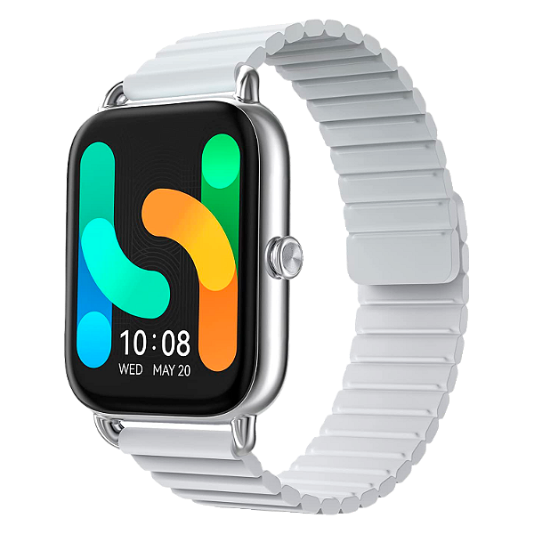 Relógio Smartwatch Haylou Rs4 Plus - Prata
