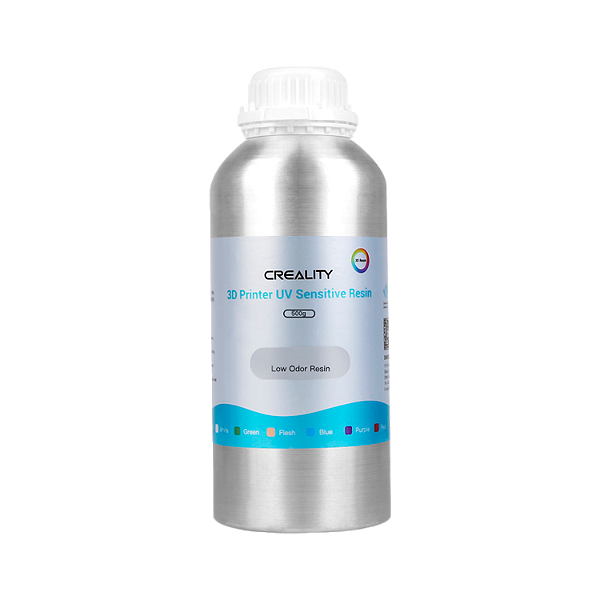 Resina Para Impressora 3D Creality Low Odor 500G - Transparente