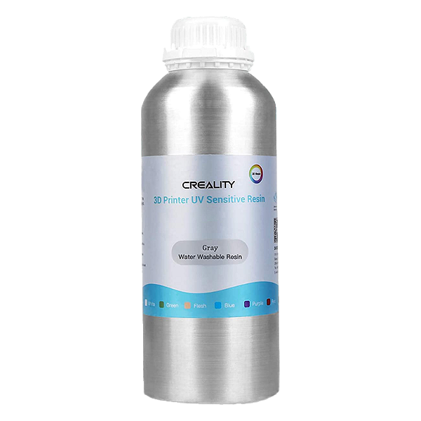 Resina Para Impressora 3D Creality Ortodôntico 1Kg - Cinza (Water Washable)