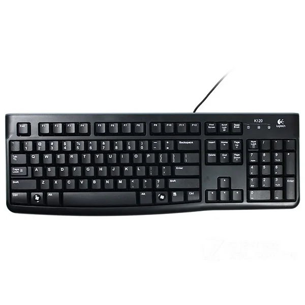 Teclado Logitech K120 / Espanhol - Preto (920-004422)