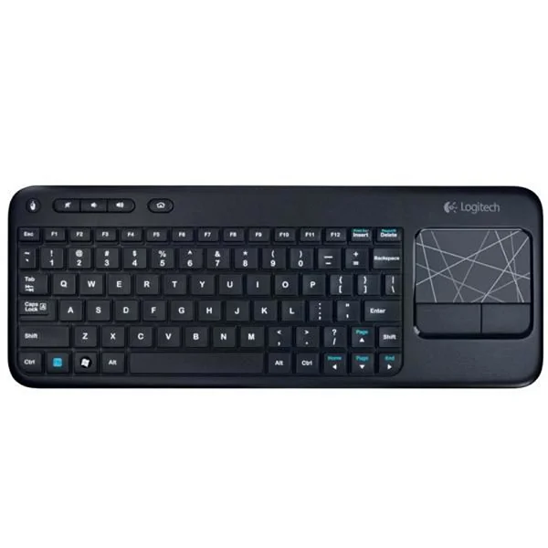 Teclado Logitech K400+ Wireless - Preto (920-007123)
