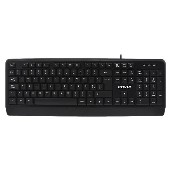 Teclado Satellite Ak-93 Usb / Espanhol - Preto