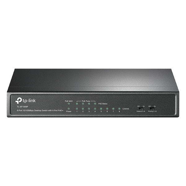 TP-Link HUB-Switch 08P TL-SF1008P 10/100 Desktop POE