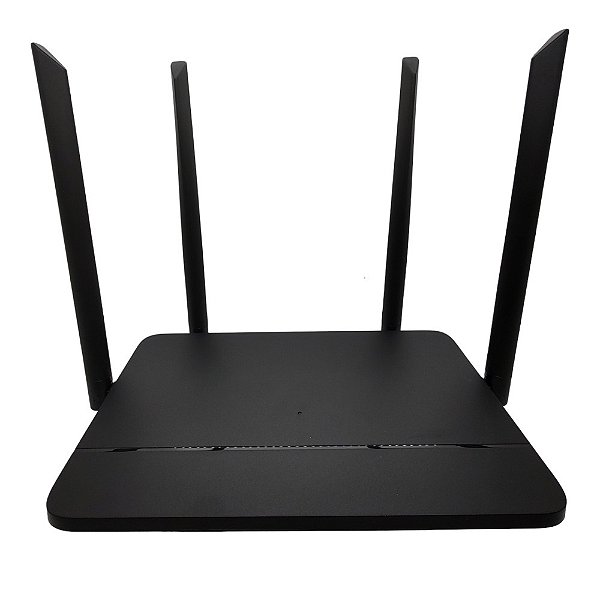 Ac Wifi 5 Router Ac1200Mbps 4Ge 2.4/5G 4*5Db Preto Iuron