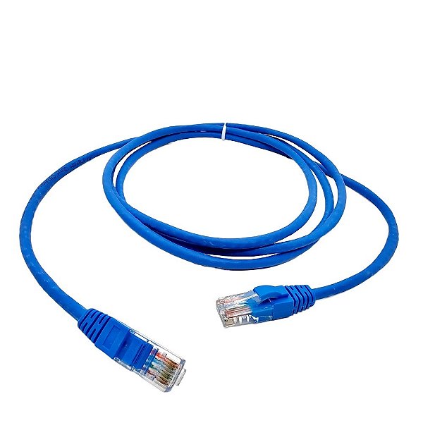 Cabo Iuron Cat5E Utp Patch Cord 24Awg 7/0.2Mm 2M Puro Cobre