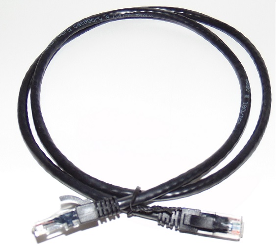 Cabo Iuron Cat6 Utp Patch Cord 24Awg 7/0.20Mm 1M Preto