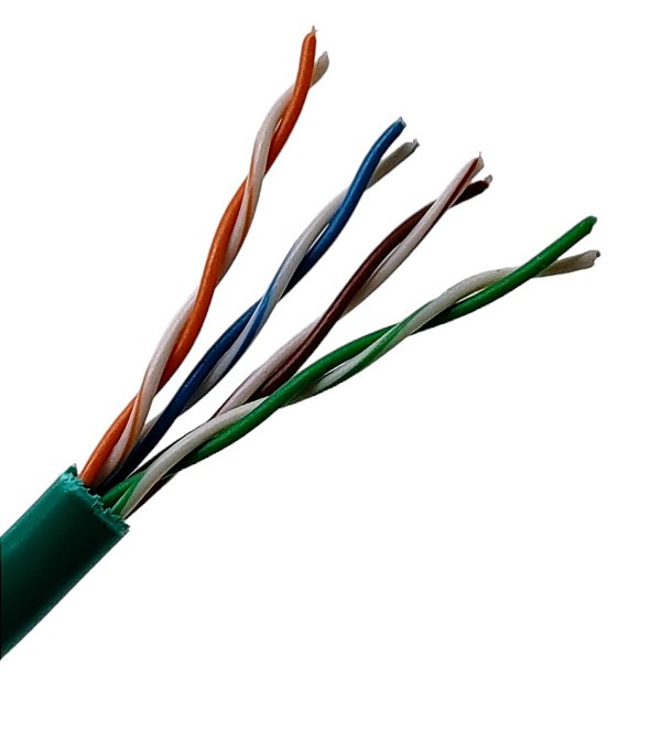 Cabo Iuron O Cat5E Utp 4P 0.50Mm 24Awg Cca 20% Cobre 305M Ve