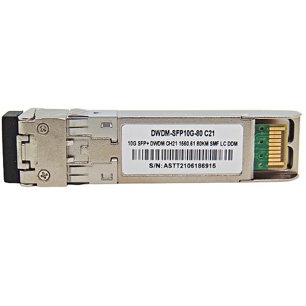 F. M Sfp+ 10G 80Km Dwdm 1560.61Nm C21 C/Cisco Mux-Demux