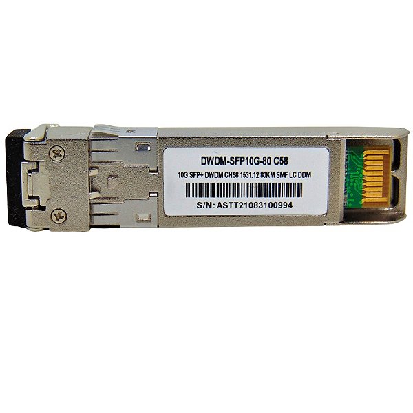 F. M Sfp+ 10G 80Km Dwdm-Sfp10G 1531.12 C58 C/Cisco Mux-Demux