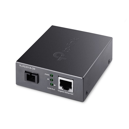 F. Media Conv. Tp-Link Tl-Fc311A-20 Gigabit Wdm Single Mode