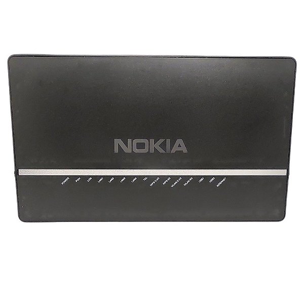 F. Onu Gpon Wifi Ac G-140W-C Nokia 1Pot+4Ge 2.4/5G Upc Preto