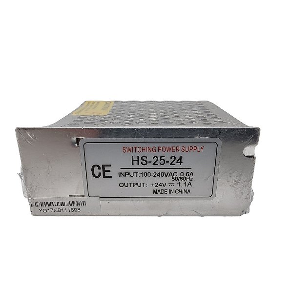 Fonte Centralizadora 24V 1.1A 25W Hs-25-24 Bivolt Iuron