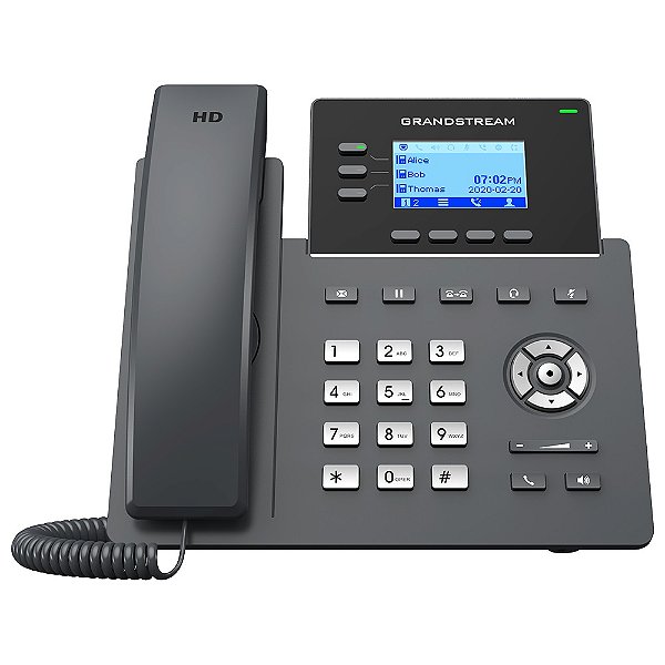 Grandstream Grp 2603 Ip Phone 3 Linhas Gigabit 5*Conferencia
