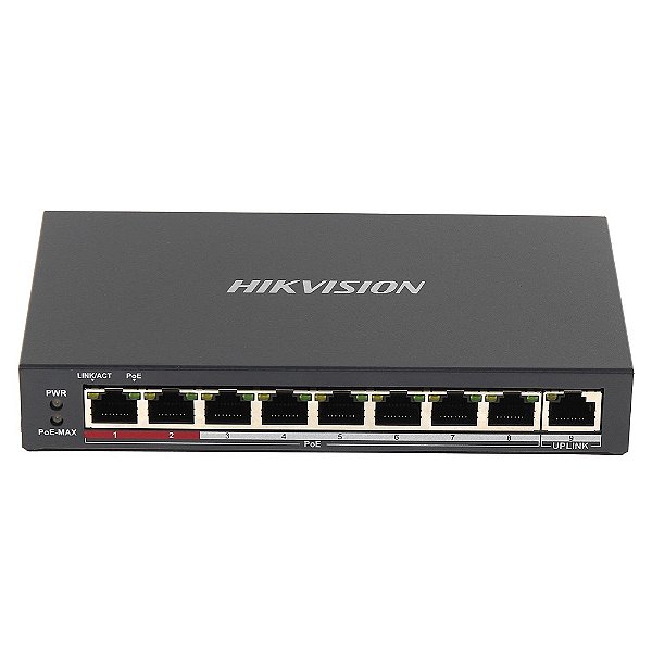 Hikvision Hub Switch 08P 10/100Mbps Poe Ds-3E0109P-E(C)