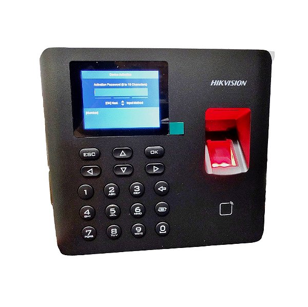 Hikvision Leitor Biometrico Digital Ds-K1A802Amf(Cartão Pont