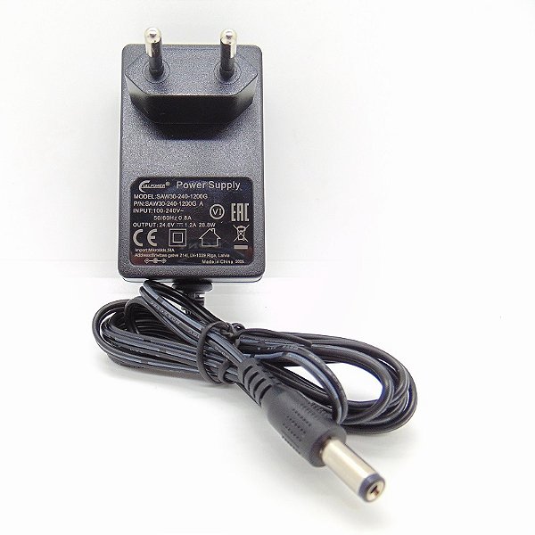 Mikrotik Fonte 24V 1.2 Amp 28.8W Saw30-240-1200Ga Br