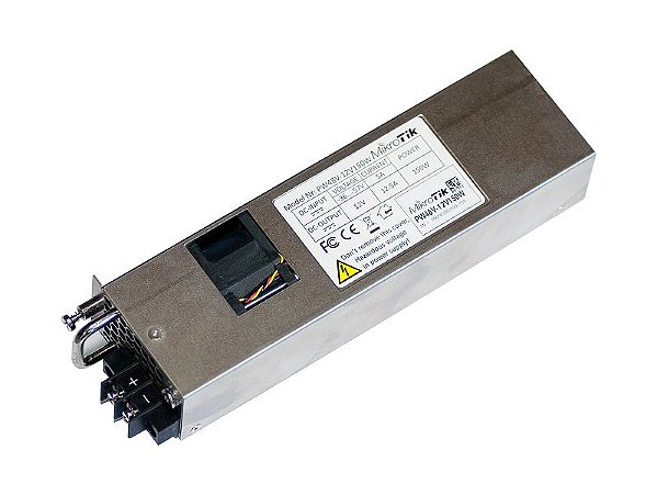 Mikrotik Fonte 48V 12V 12.5 Amp 150W Pw48V-12V150W Ccr1072 D