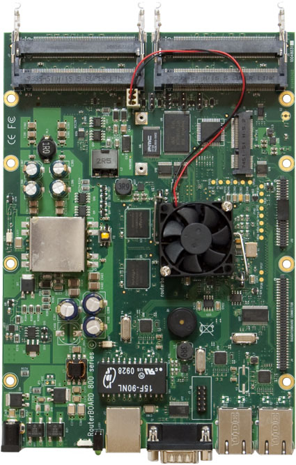 Mikrotik Routerboard Rb800 L6 4 Slots Mini Pci