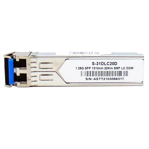 Mikrotik Sfp S-31Dlc20D 1.25G Sm 20Km 1310Nm Duplex Lc (Oem)