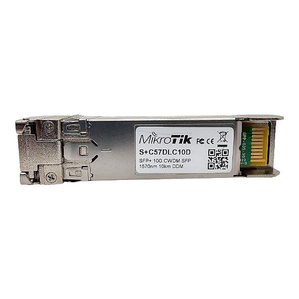 Mikrotik Sfp+ Cwdm S+C57Dlc10D 10G Sm 10Km 1570Nm Lc