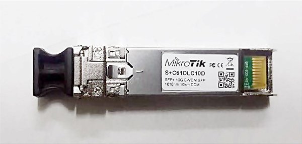 Mikrotik Sfp+ Cwdm S+C61Dlc10D 10G Sm 10Km 1610Nm Lc