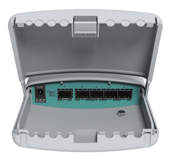 Mikrotik Switch Crs105-5S-Fb 5P Sfp(Srj01) Fiberbox 400Mhz B